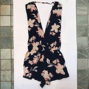 Billabong Floral Romper